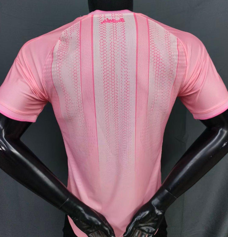 Player Version 2026 Algeria Pink Jersey S-3XL
