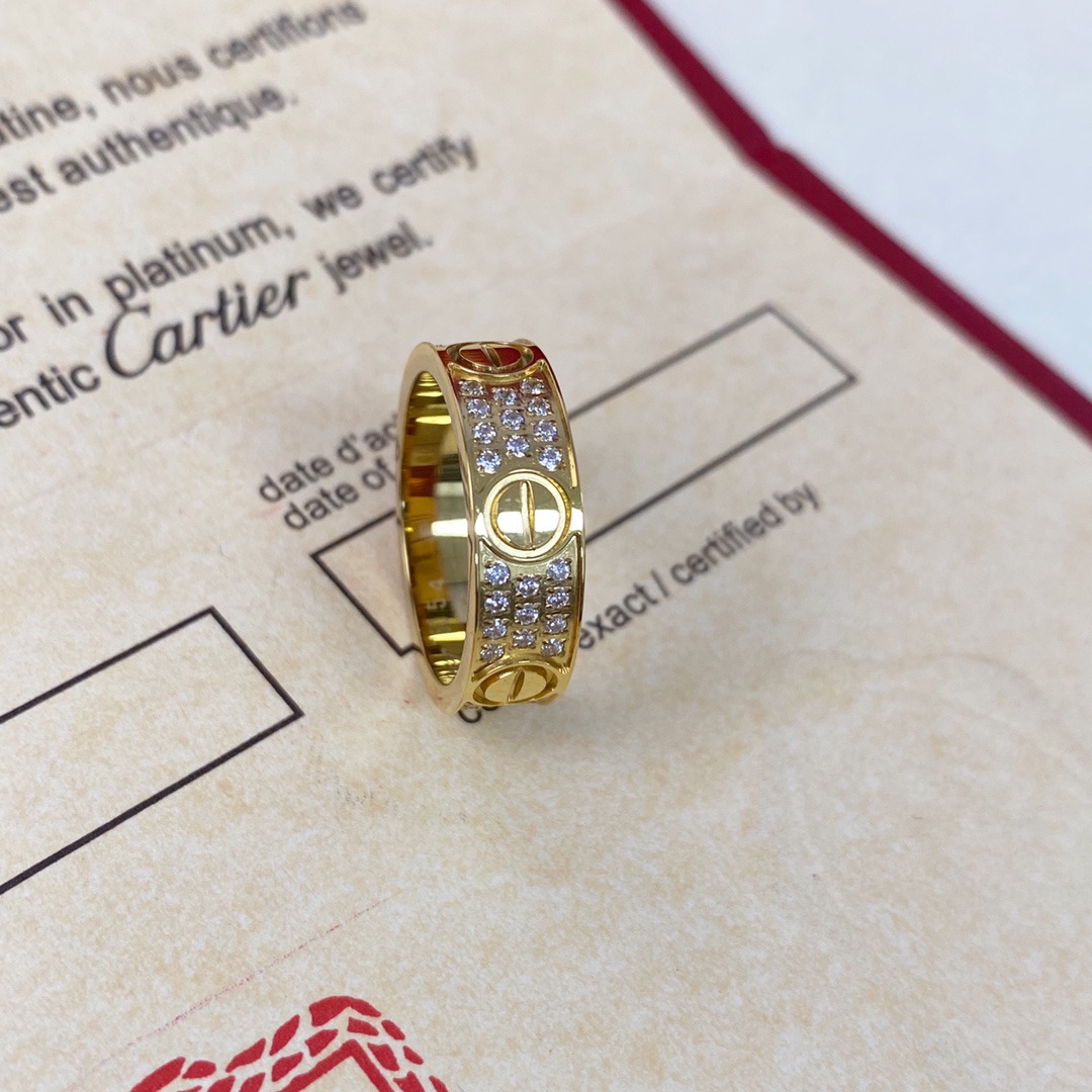 Cartier Fashion Designer Ring-Gold