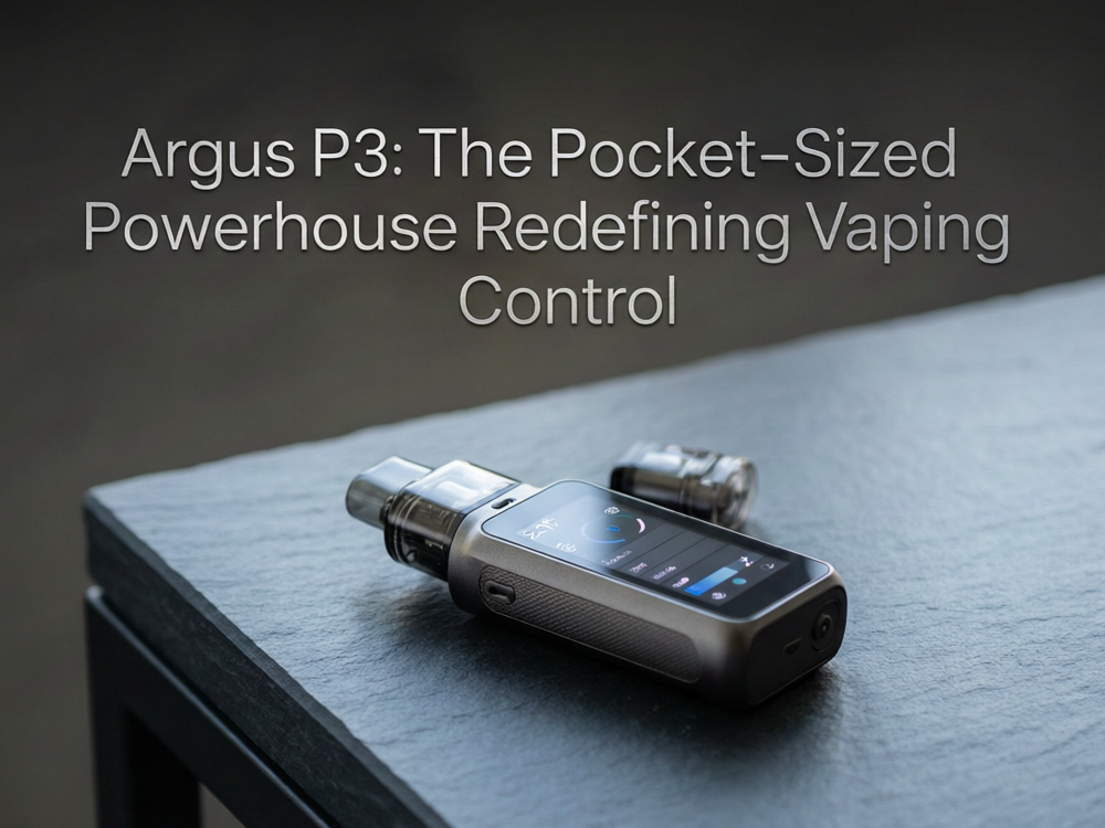 Argus P3: The Pocket-Sized Powerhouse Redefining Vaping Control
