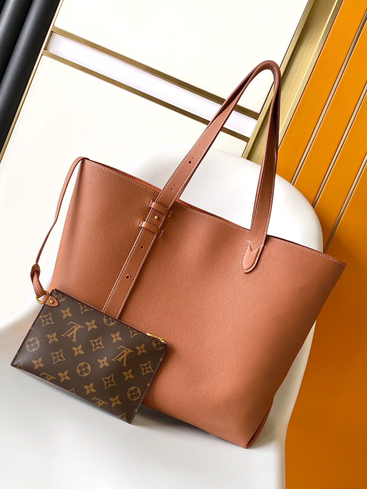 Louis Vuitton medium calfskin bag