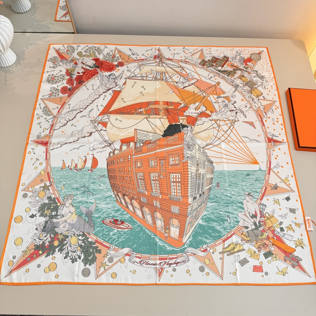 Hermes Silk Square 90
