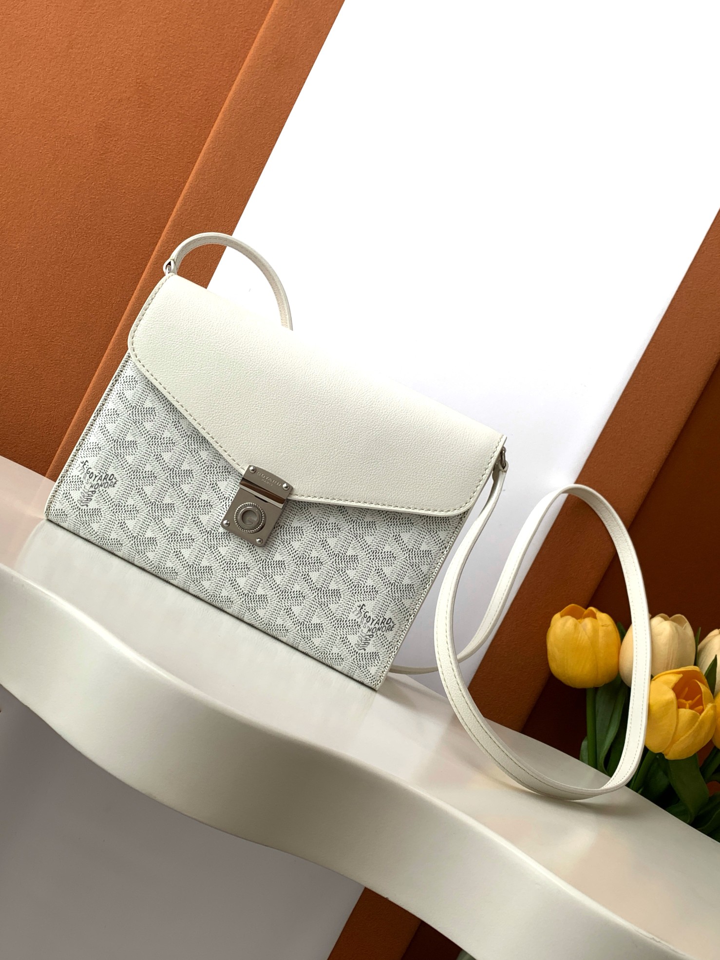 Goyard Bag Chypre Pouch-Wallet  Cowhide 8218