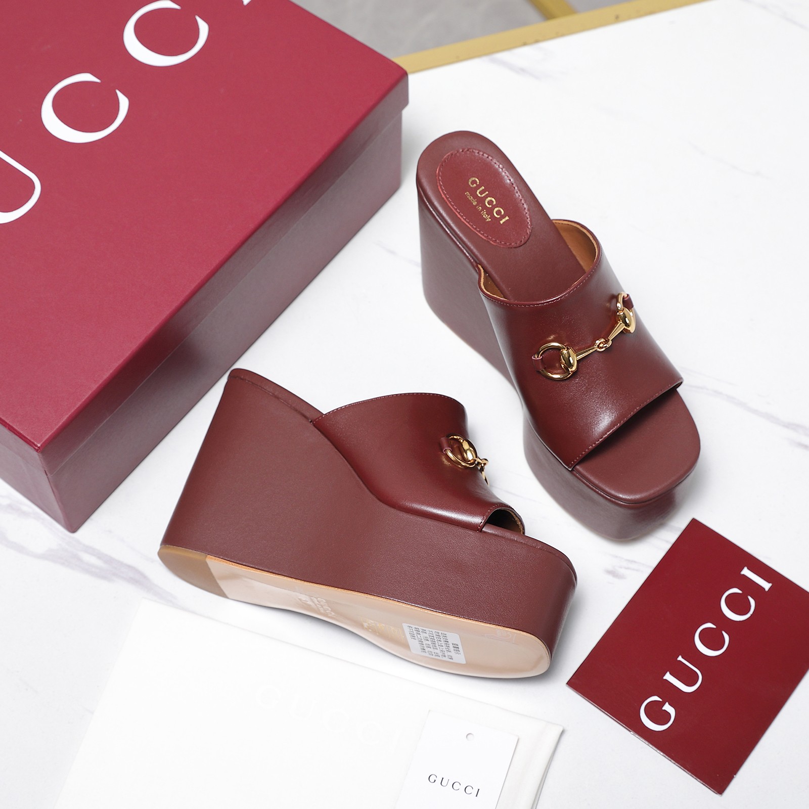 Women's Gucci GG Platform Mule