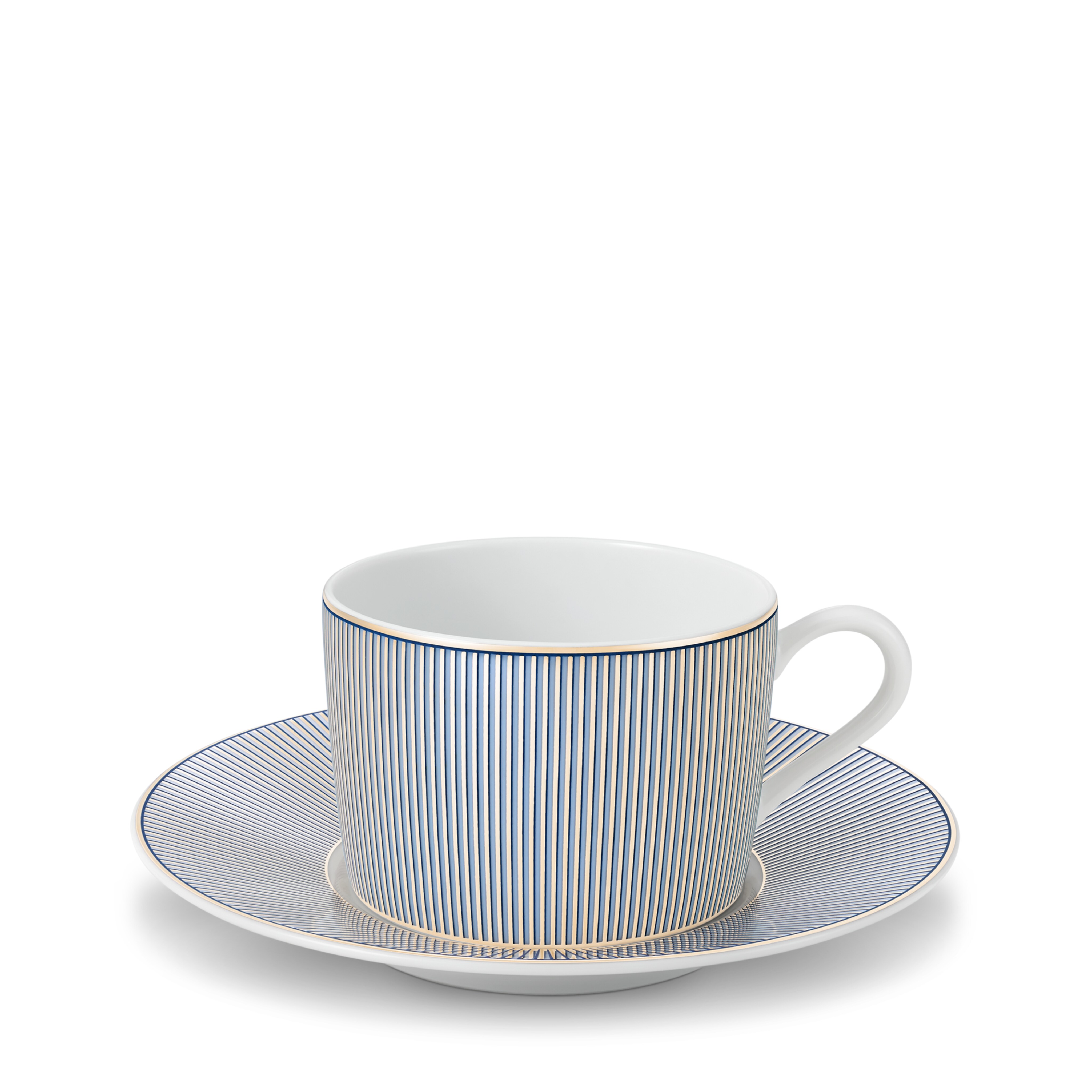 Dichroic Set Of 2 Teacups And Saucers