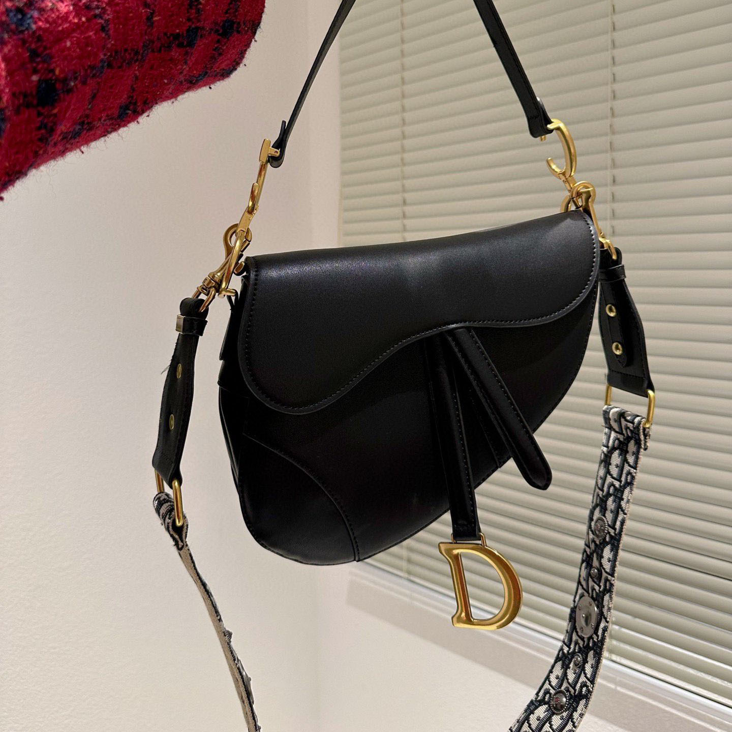 Dior Womens Saddle Bag Smooth Leather