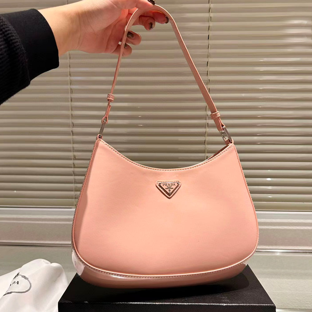 PRADA Calfskin Hobo Bag Shoulder Bag