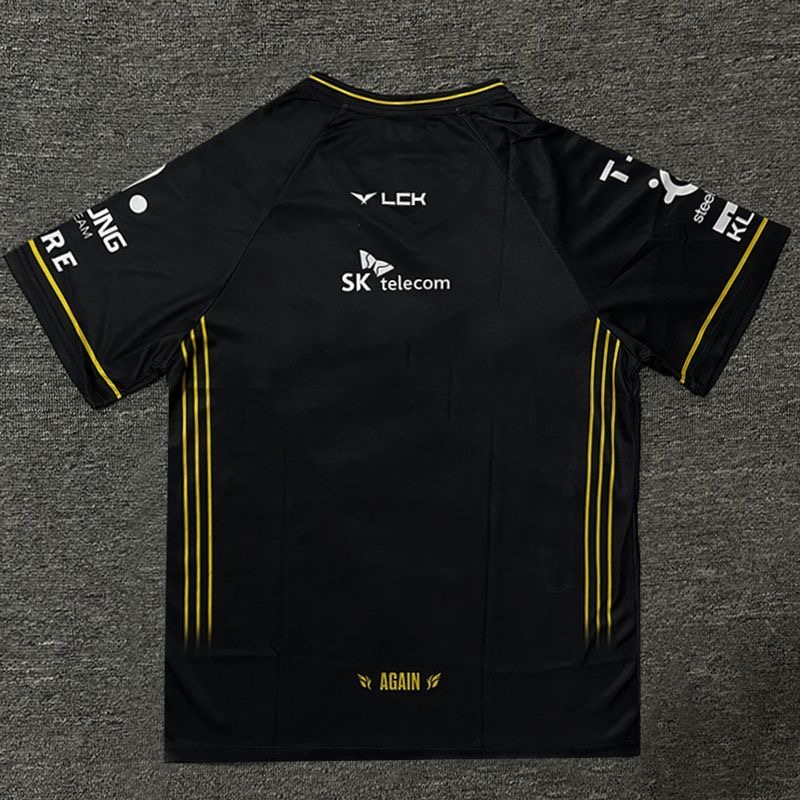 2025 T1 Worlds Uniform Black Jersey