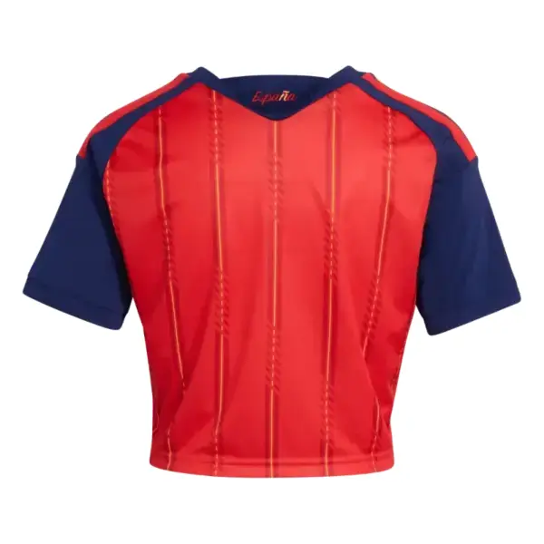 Spain Crop Top Home Jersey World Cup 2026 | Soc Jersey - Premium Football Jersey