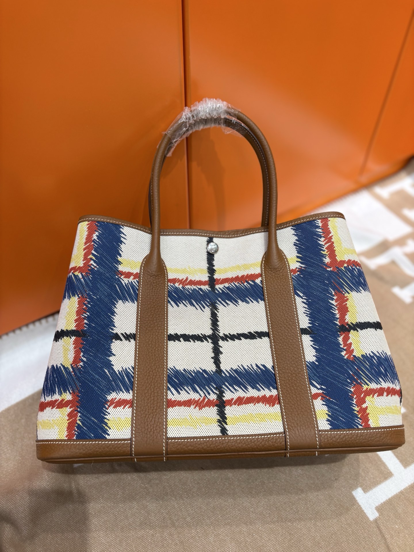 Hermes Garden Party Graffiti Handbag