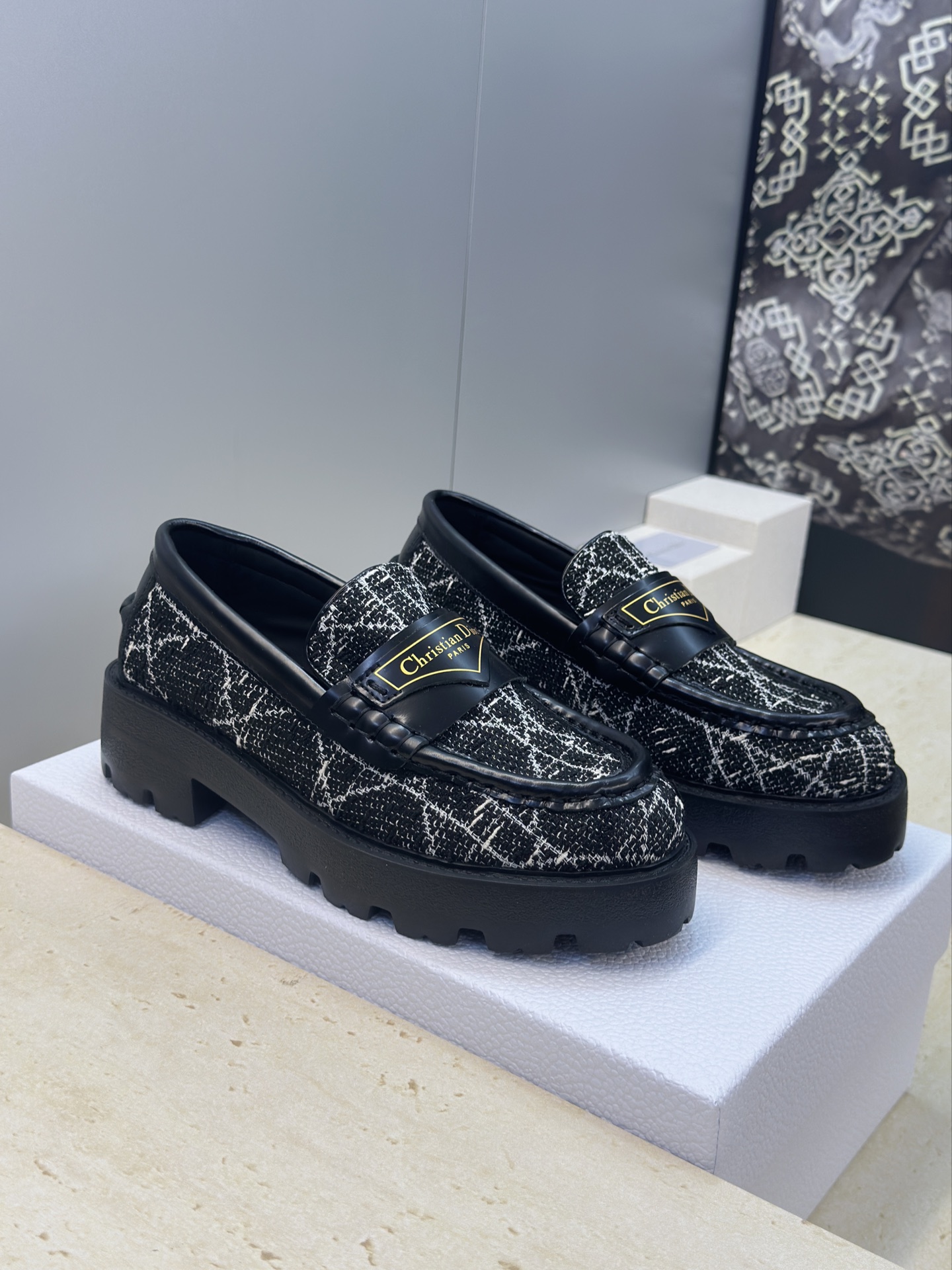 Women' Dior Boy Platform Loafer