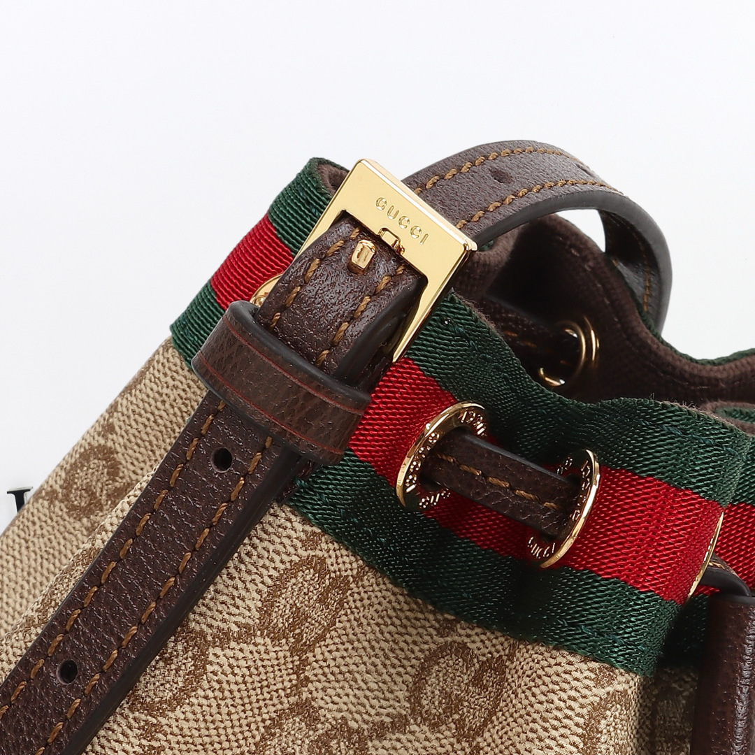 Gucci new canvas bucket bag bucket bag