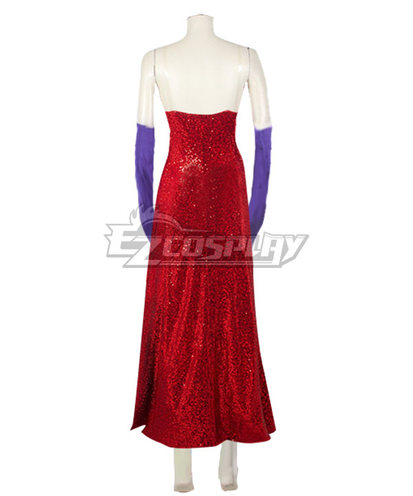 Who Framed Roger Rabbit Jessica Rabbit Cosplay Costume
