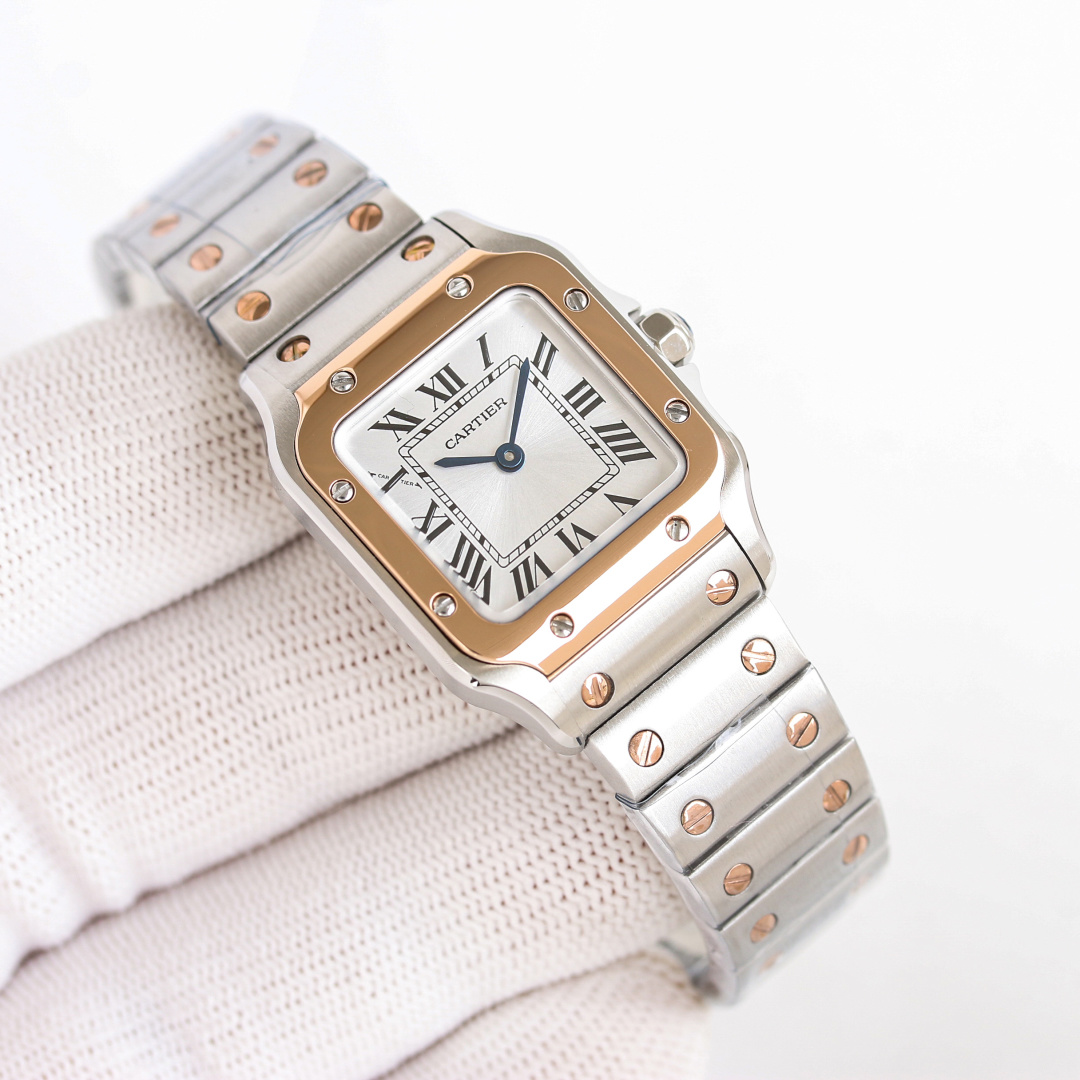 Cartier Small Santos de Cartier Quarts Watch