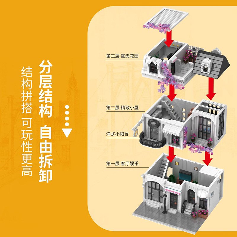 JuHang 86013 - Europe Garden Street