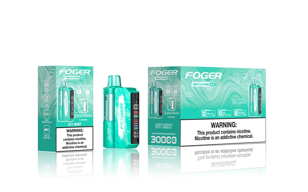 Foger Switch Pro 30000 Puffs Kit - Icy Mint - Vaba Vape-Shop