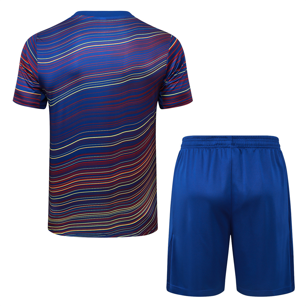 Barcelona Training Short Sleeve Suit 25/26 | Soc Jersey - Premium Football Jersey