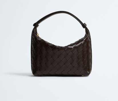 Bottega Veneta Wallace Bag in Fondant Intrecciato leather