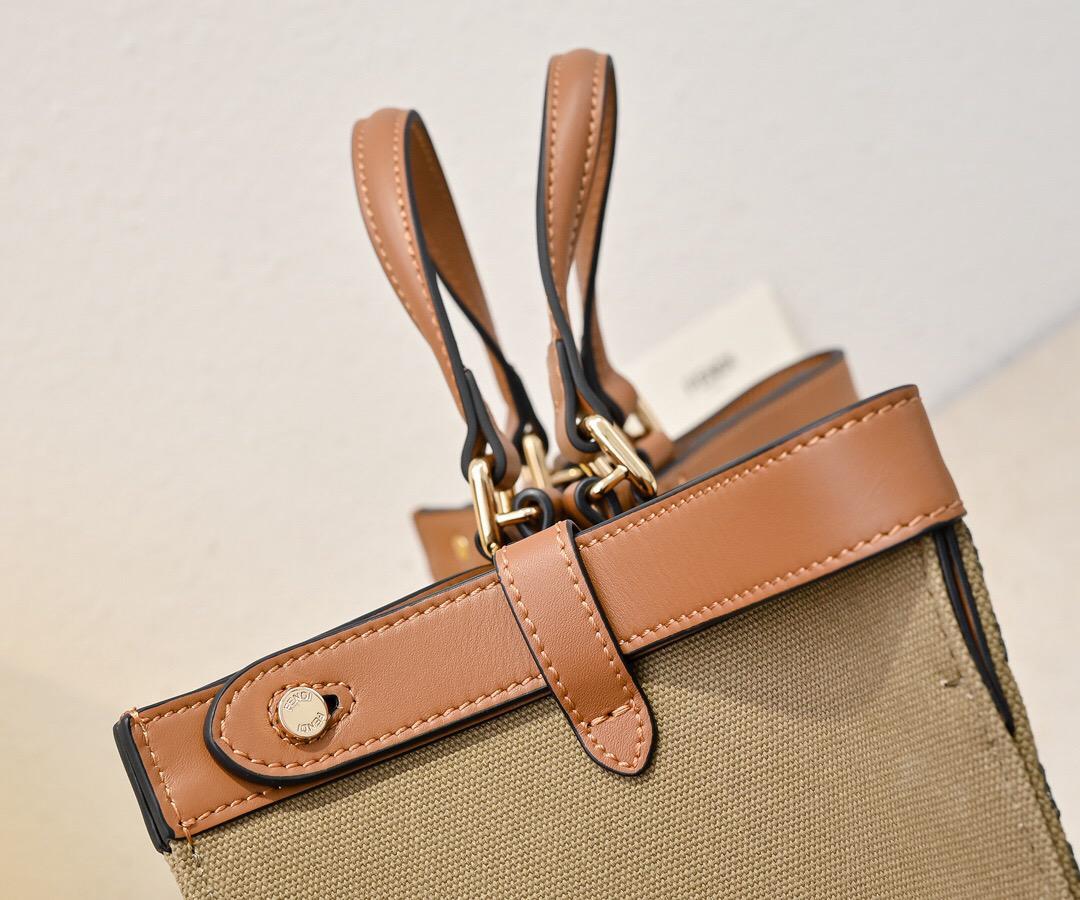 Fendi X-tote Classic monogram handbag