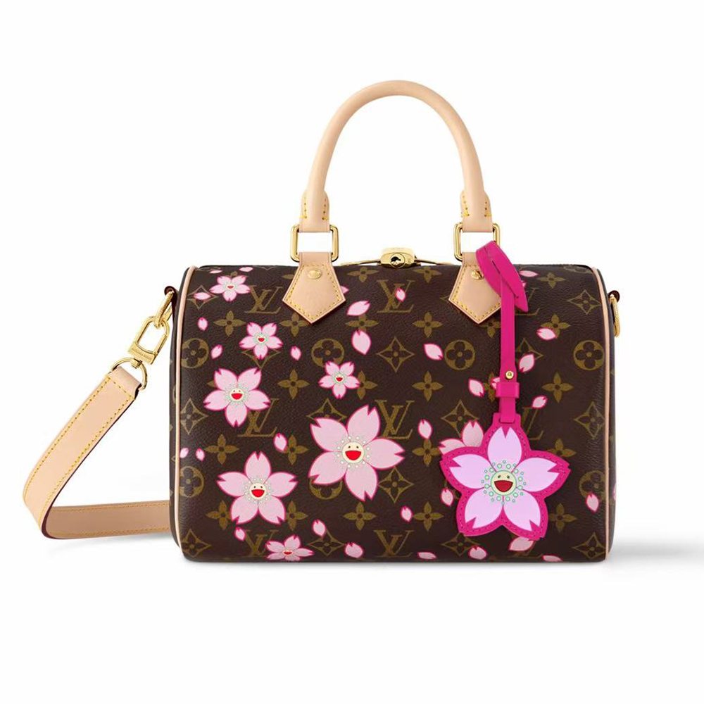 Louis Vuitton LV X TM Speedy Cherry Blossom Bandoulière 25 Bag