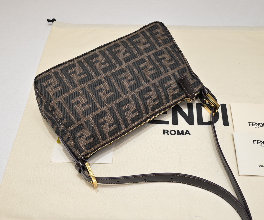 Fendi classic monogram crossbody bags