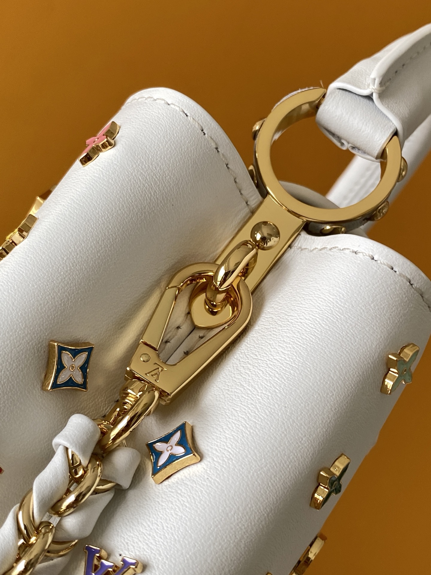 Louis Vuitton x Takashi Murakami Capucines East West Mini Handbag