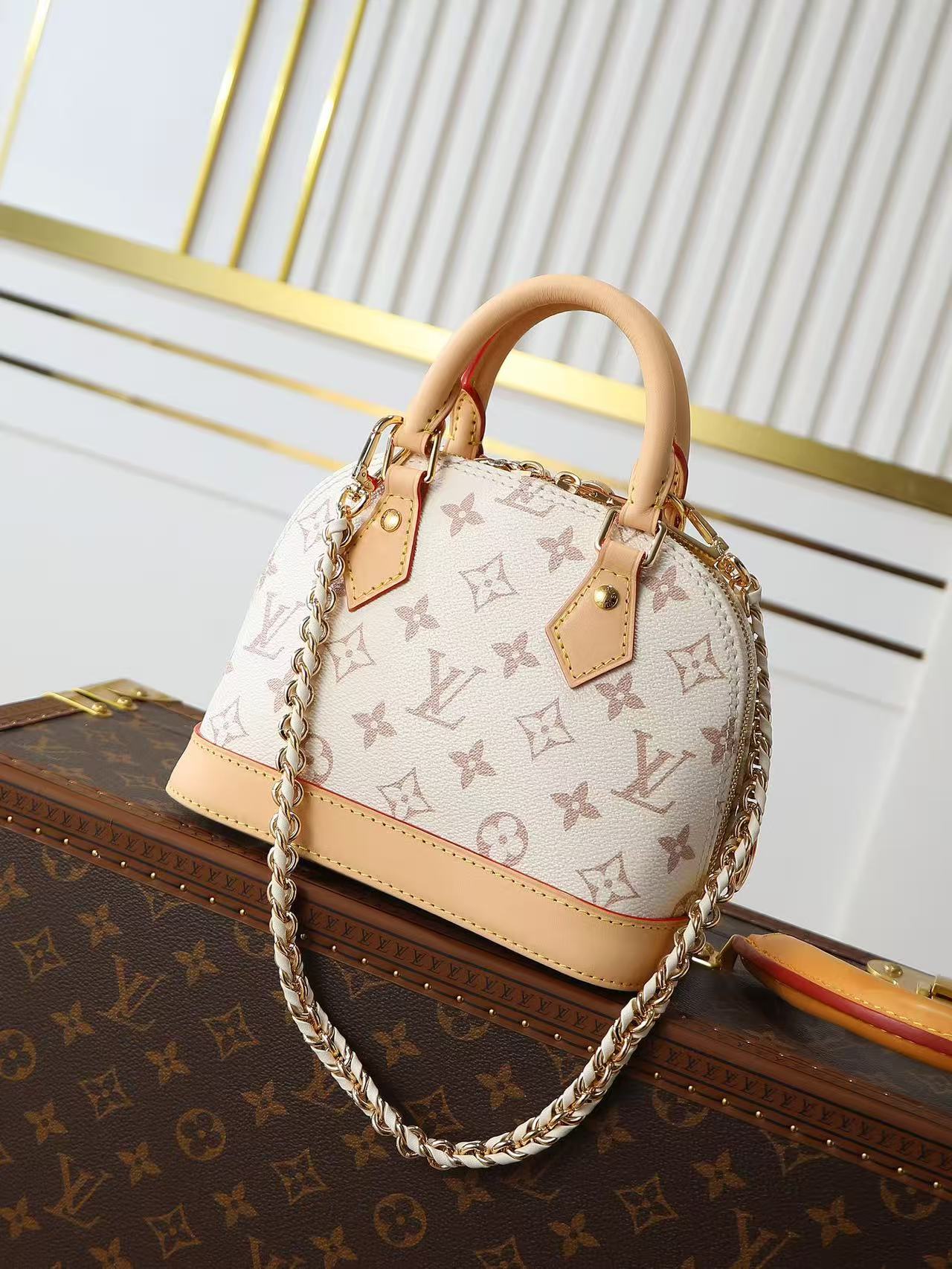Louis Vuitton new Alma shell bag