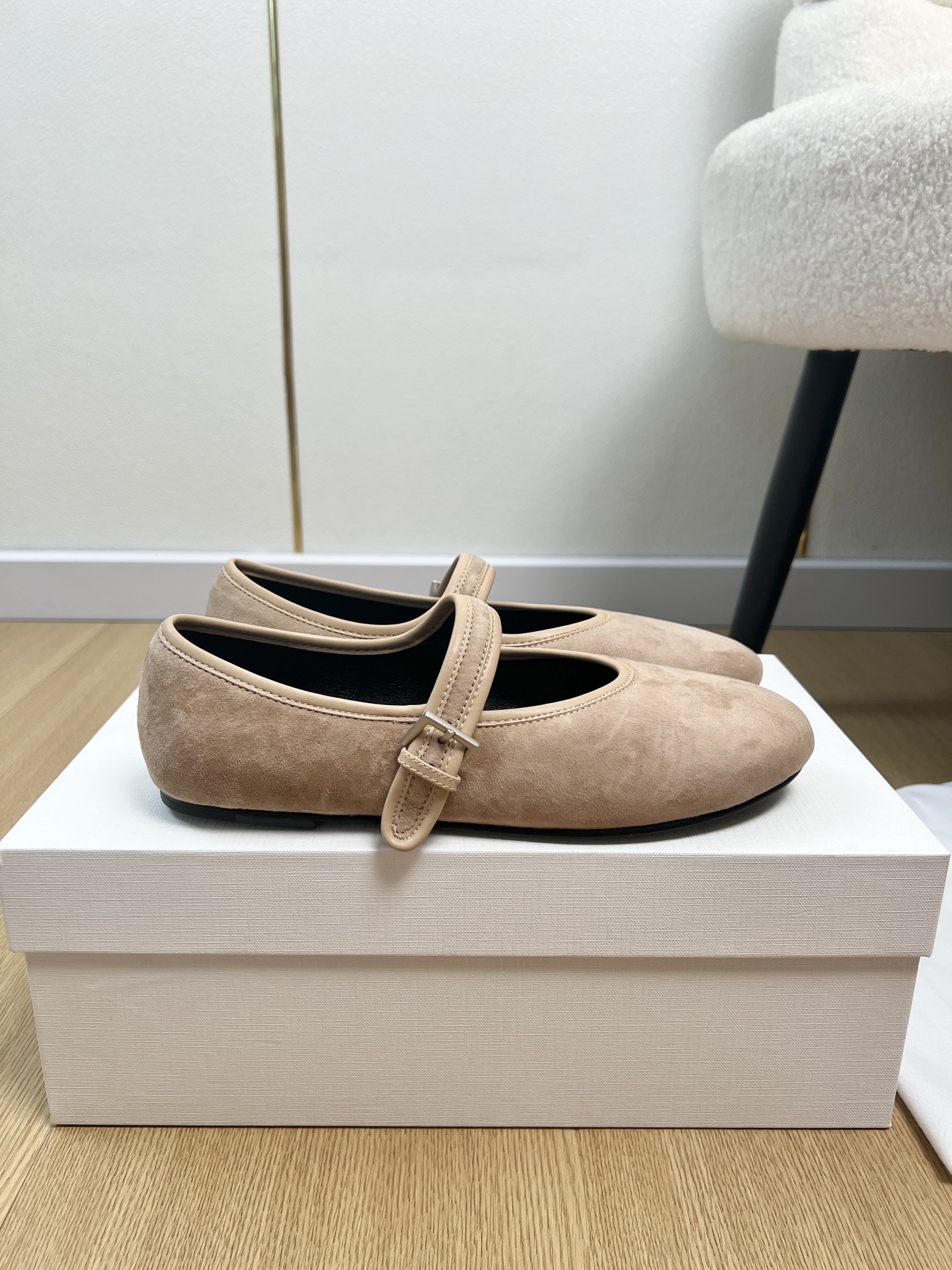 The Row 2026 Mary Jane Flat Shoes