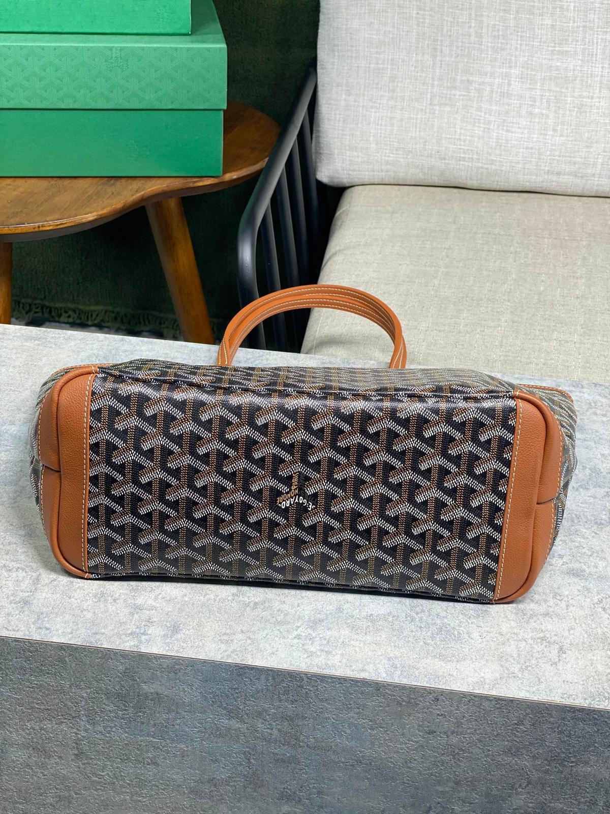 Goyard artois bag brown