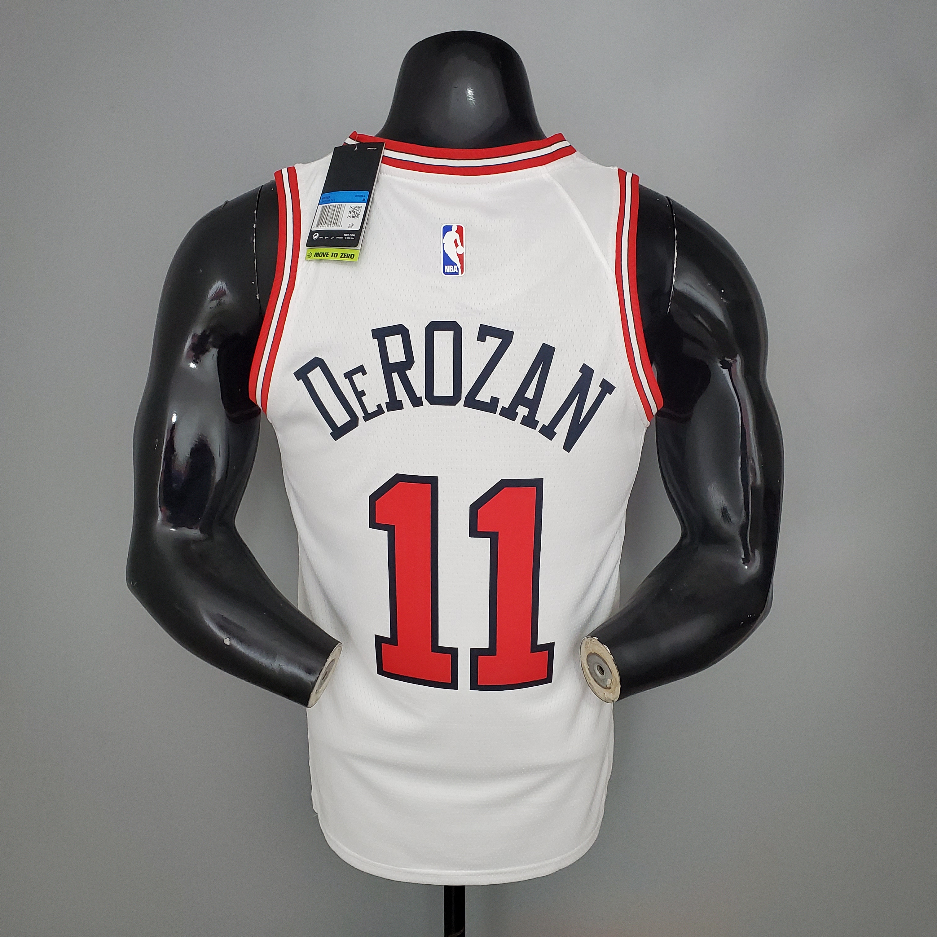 DeMar DeRozan Chicago Bulls 75th Anniversary Swingman Jersey White