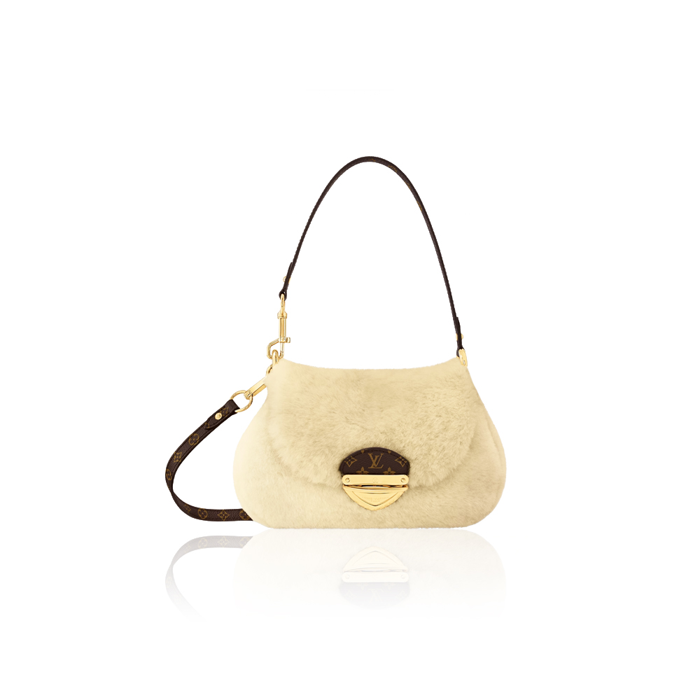 Louis Vuitton LV wool lamb bag