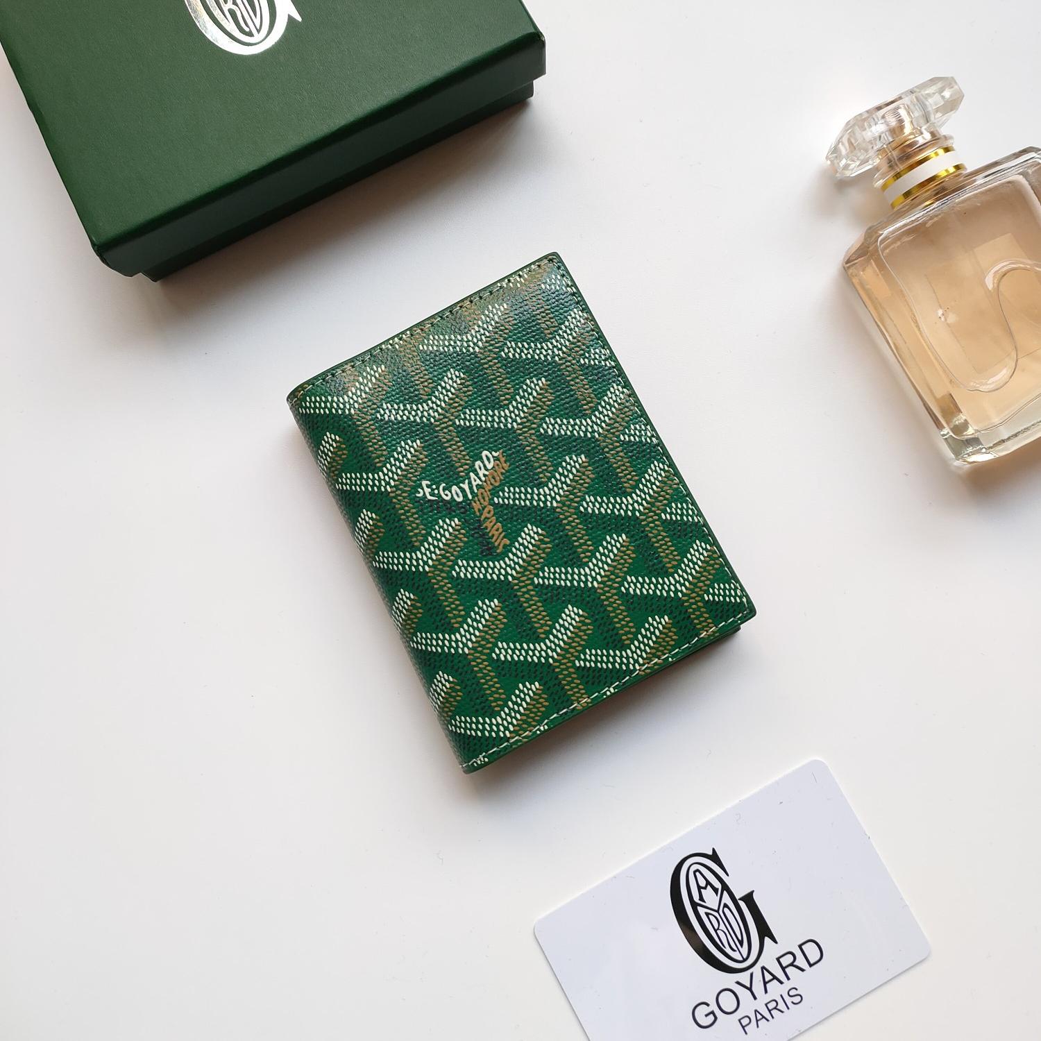 Goyard Saint-Marc Leather Card Holder wallet