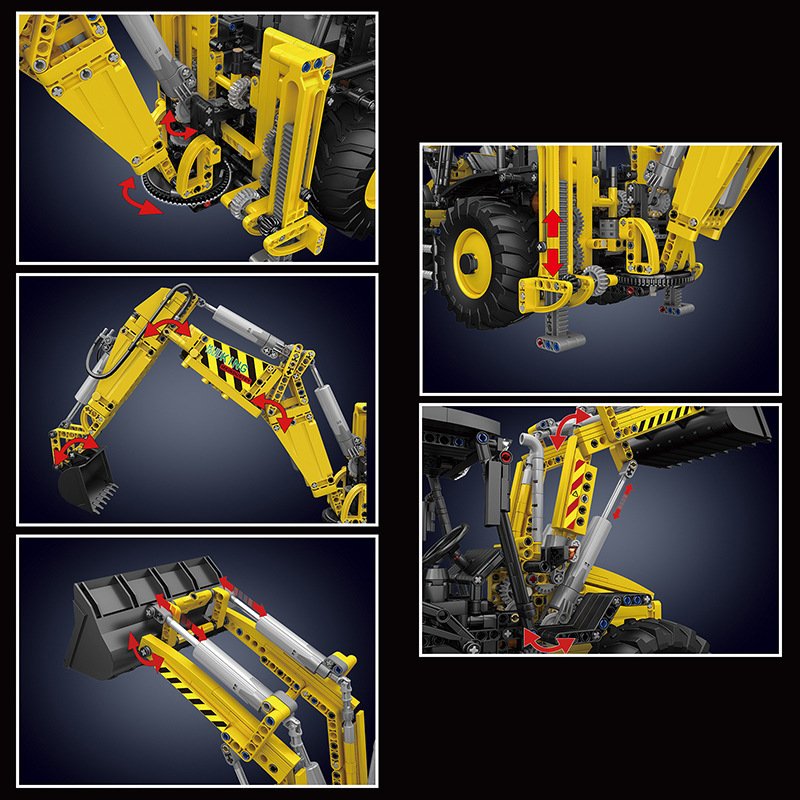 MOULD KING 17036S - Bulldozer