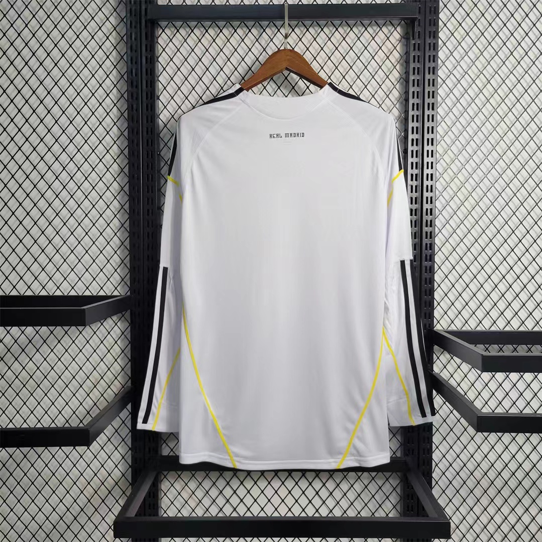 09-10 Real Mαdrid Home Retro Player Long Sleeves Edition