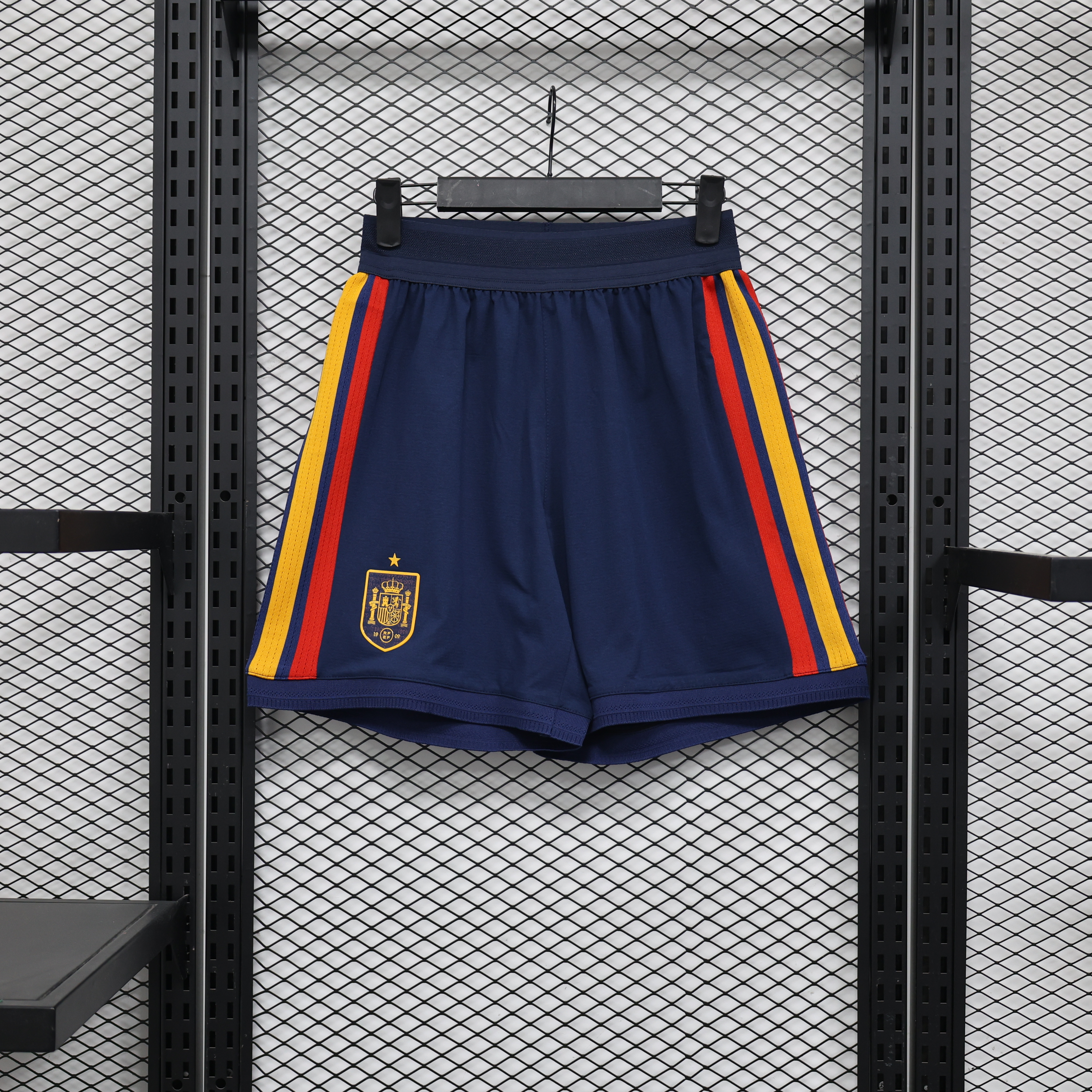Spain Home Soccer Shorts Player Version 2026