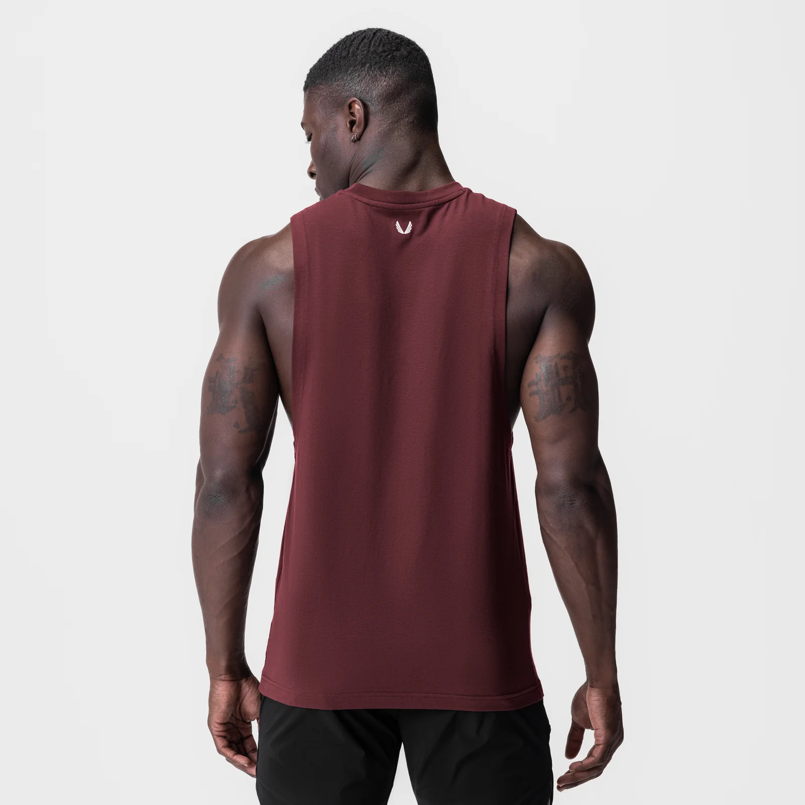 0926. Supima Muscle Tank - Crimson