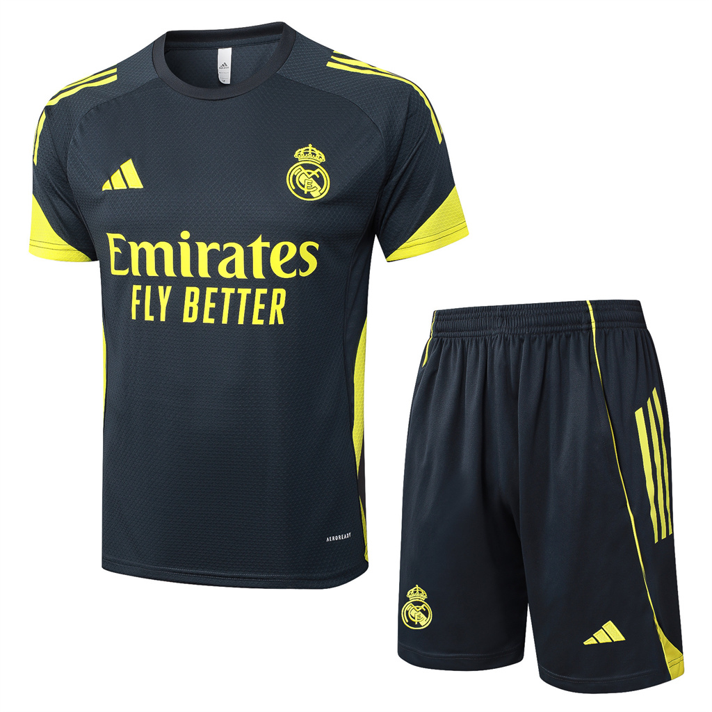 Real Madrid Training Short sleeve Suit 25/26 | Soc Jersey - Premium Football Jersey
