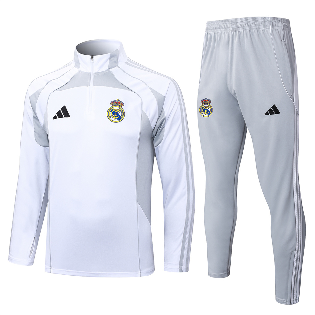 Real Madrid Training Jersey Suit 25/26 | Soc Jersey - Premium Football Jersey