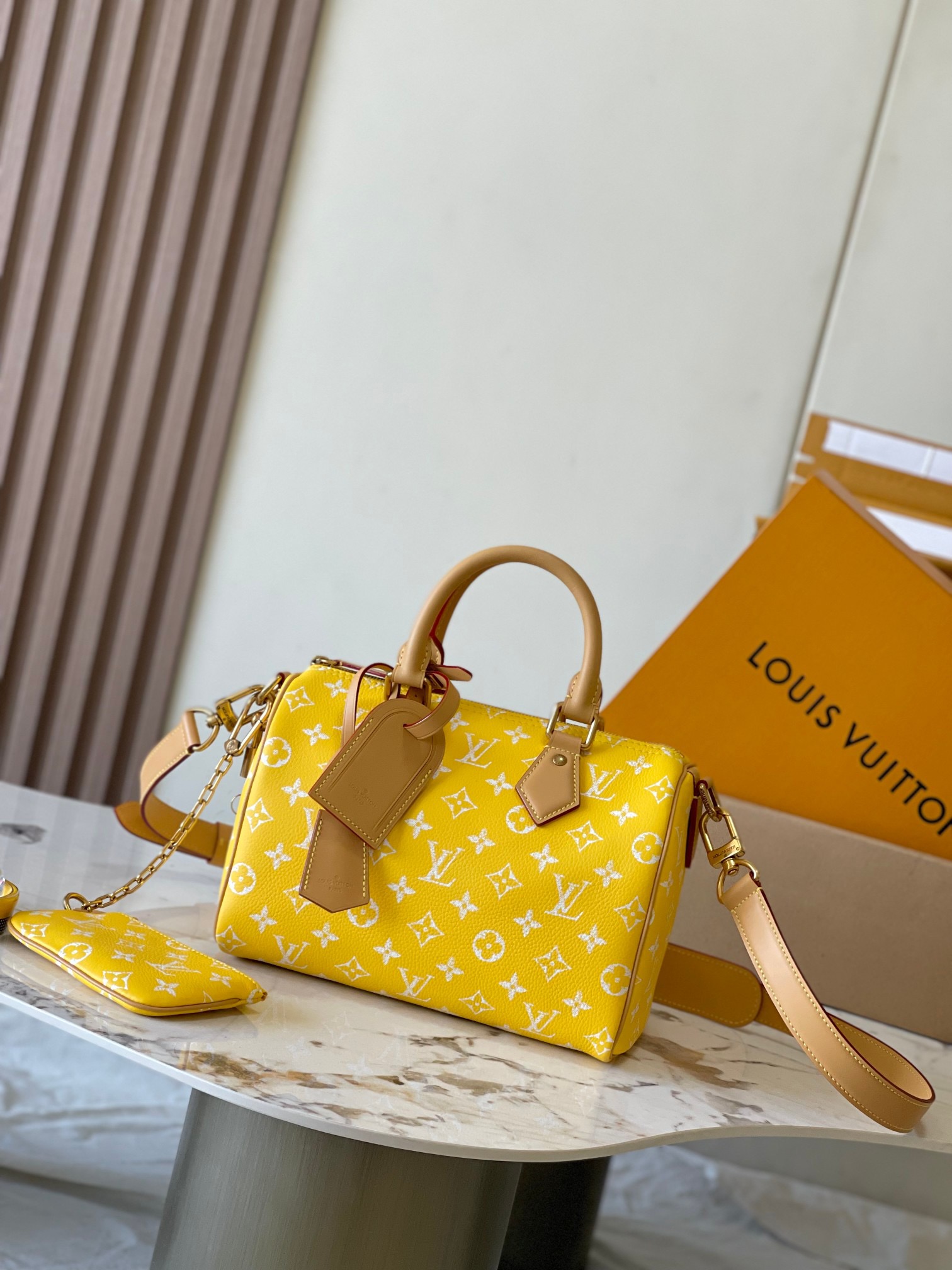 Louis Vuitton Bags autumn-winter yellow handbag