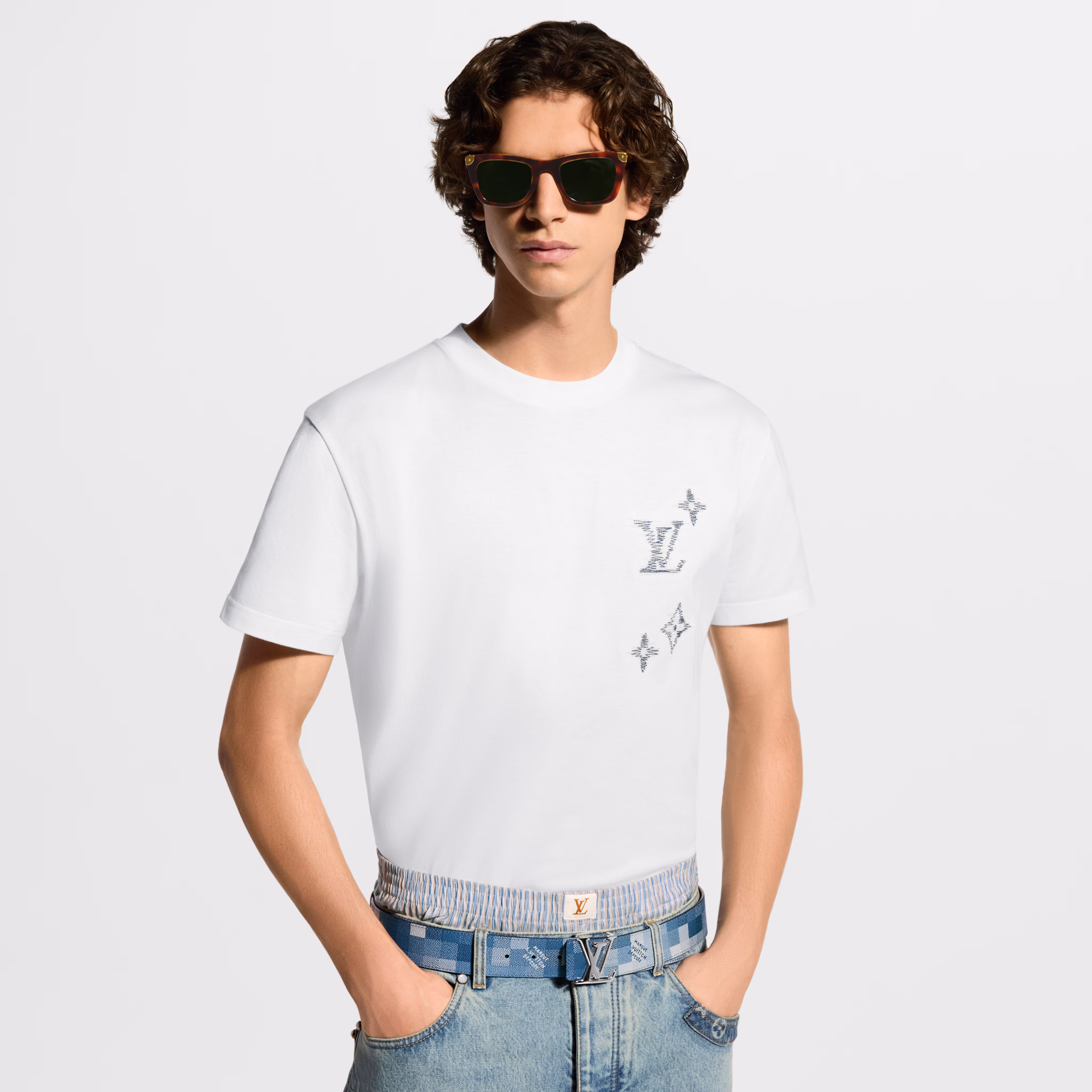 エンブロイダリー シグネチャーTシャツ