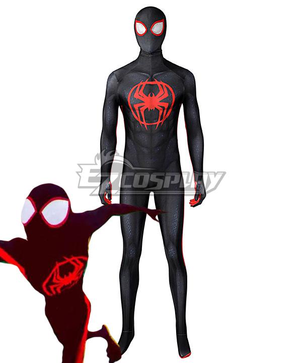 Marvel Spider-Man: Across The Spider-Verse Miles Morales Jumpsuit Zentai Cosplay Costume