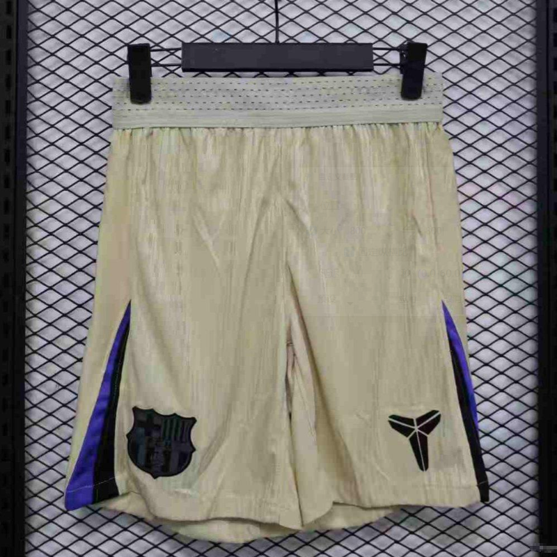 Player Version Shorts 2025-26 Barcelon Away S-3XL