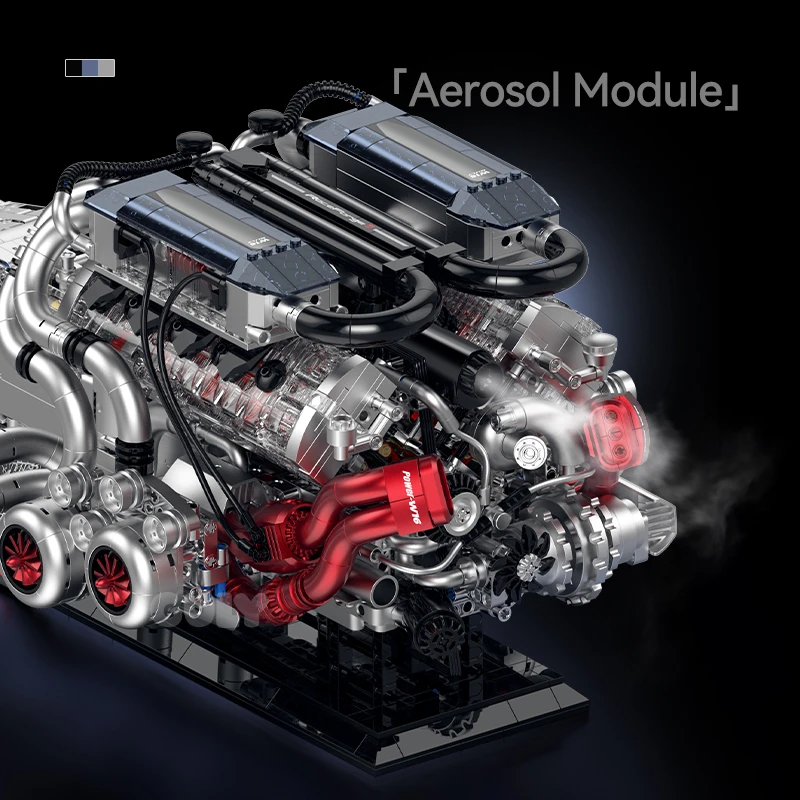 Guly 60556 - Bugatti W16 Engine