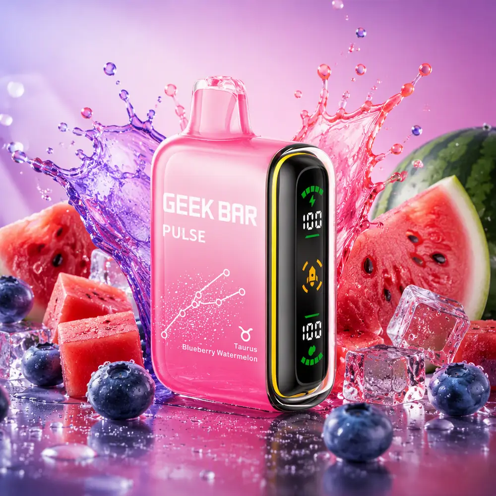 Geek Bar Pulse 15K Disposable Vape - Blueberry Watermelon