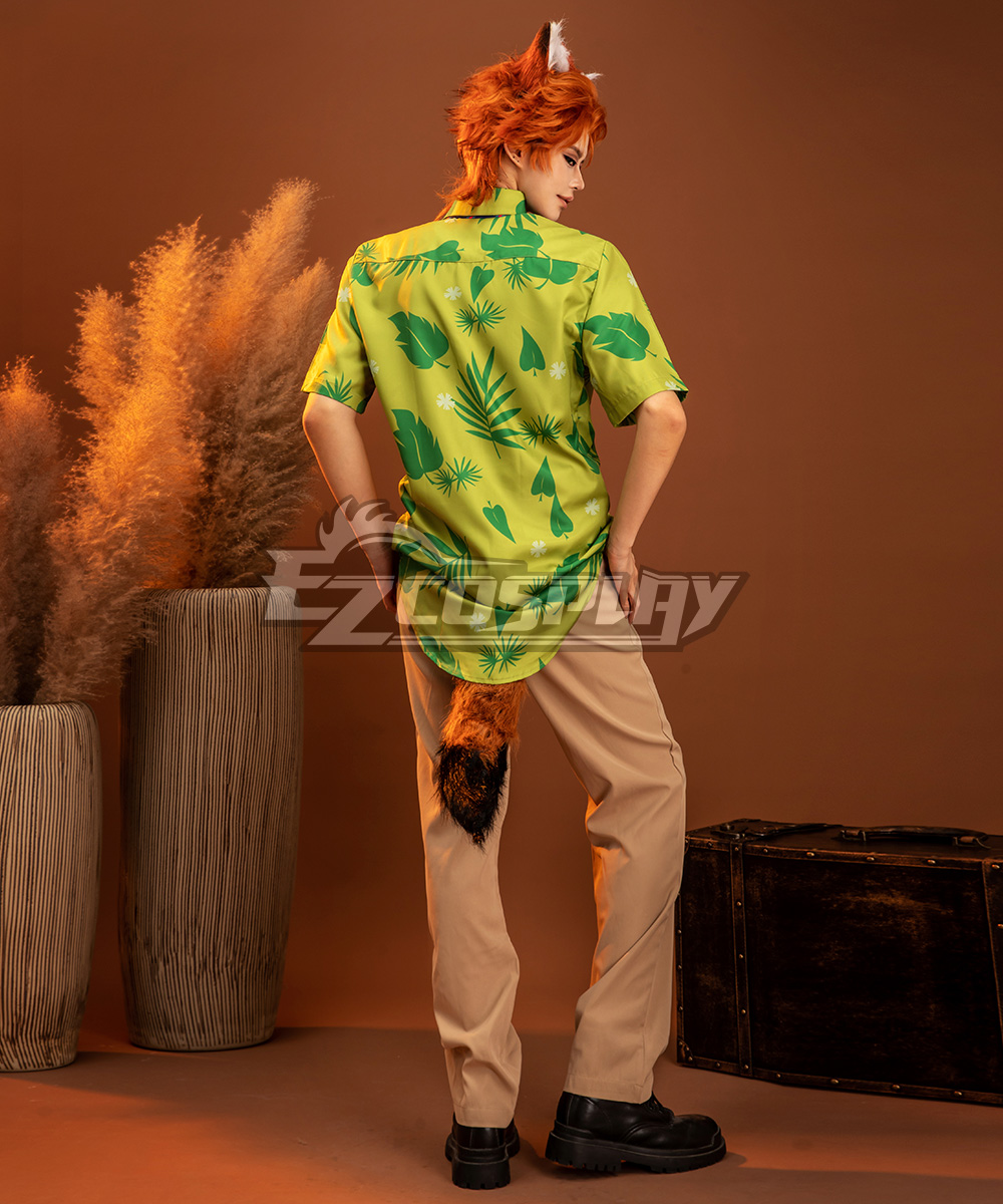 Zootopia Nicholas P.Wilde Fox Nick Cosplay Costume
