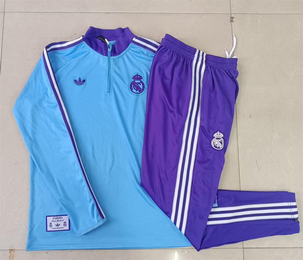 Real Madrid Kids Training Suit 25/26 | Soc Jersey - Premium Football Jersey