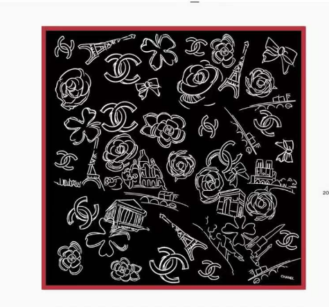 Chanel Shawl 140cm