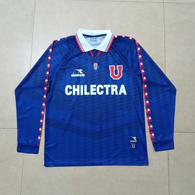 Chile University Home Retro Long sleeves Jersey 1996/97