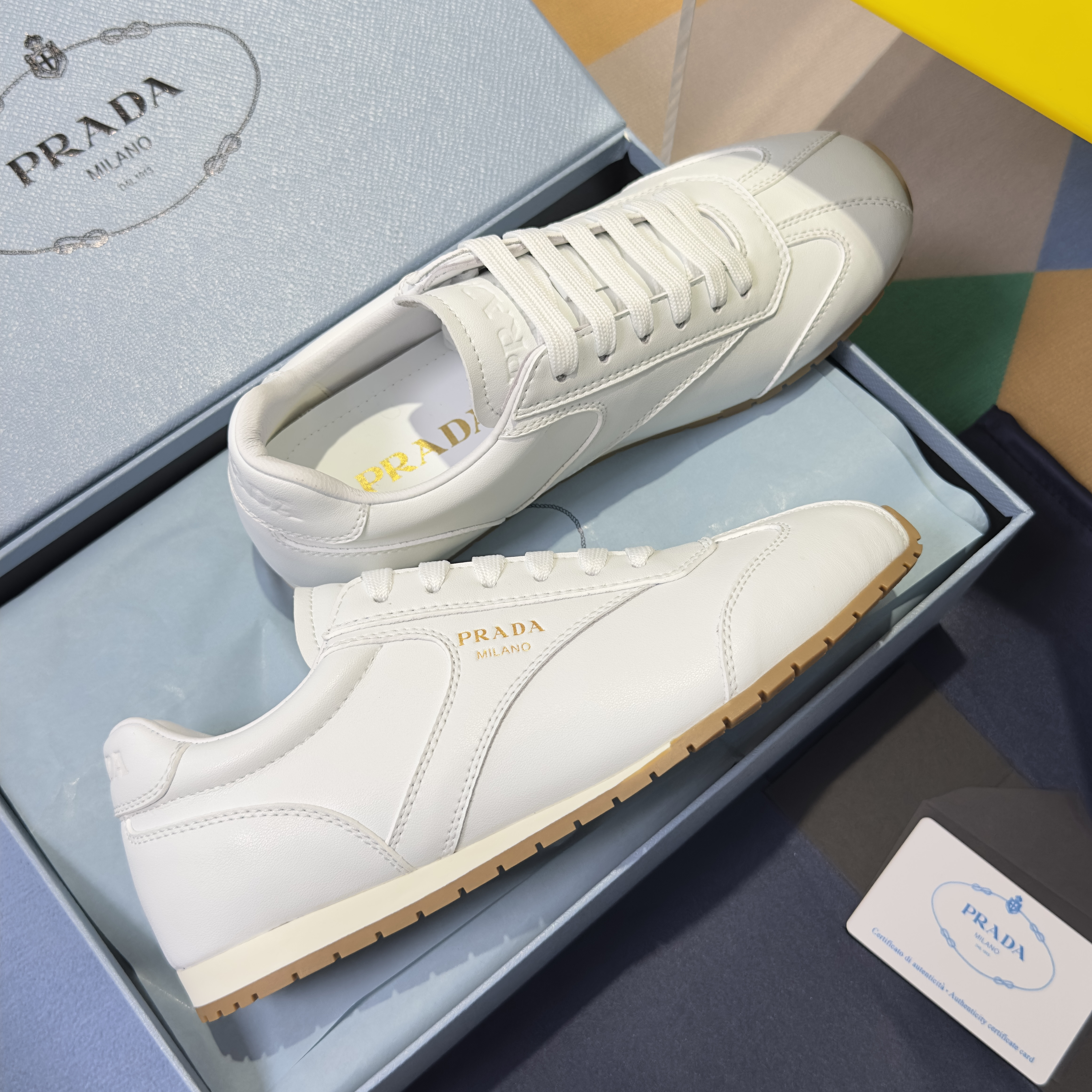 Prada Women's Leather Sneaker