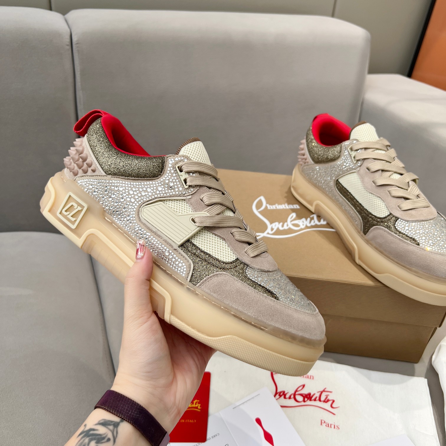 Christian Loubutin Men's Sneaker