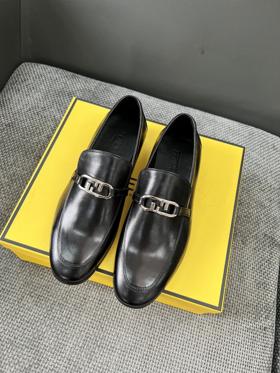 Fendi Men's Leather Loafer